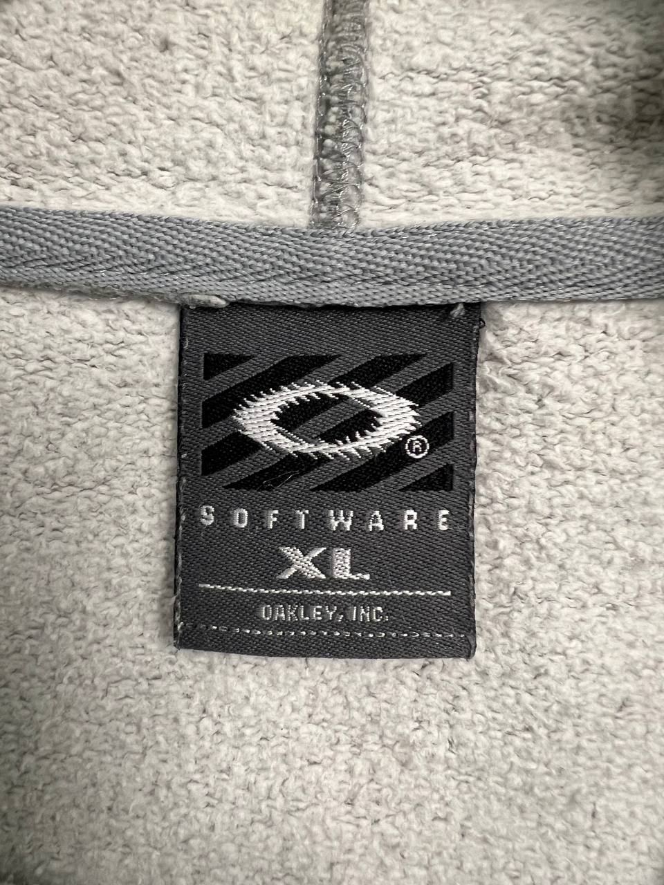 90s Vintage Oakley Software Hoodie Center Logo