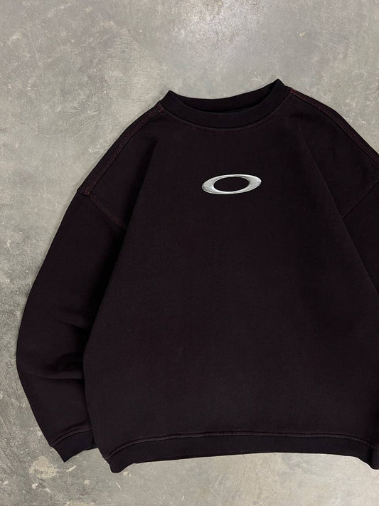 90s Vintage Oakley Software Sweatshirt Center Logo