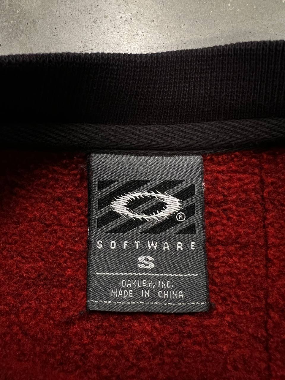 90s Vintage Oakley Software Sweatshirt Center Logo