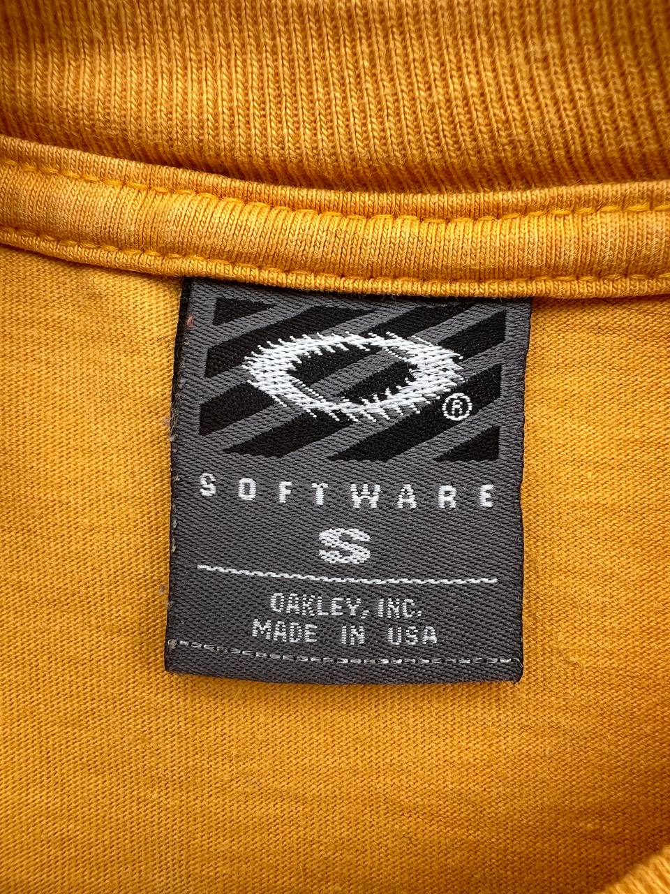 90s Vintage Oakley Software T-Shirt Center Logo