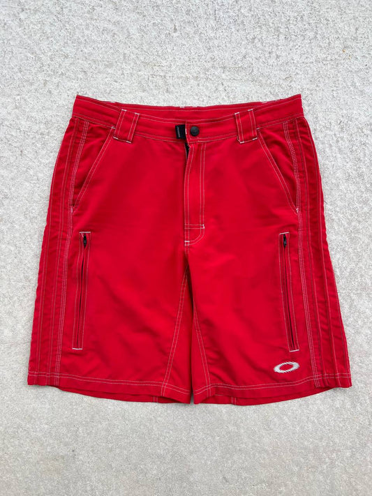 90s Vintage Oakely Software Ventilated Shorts