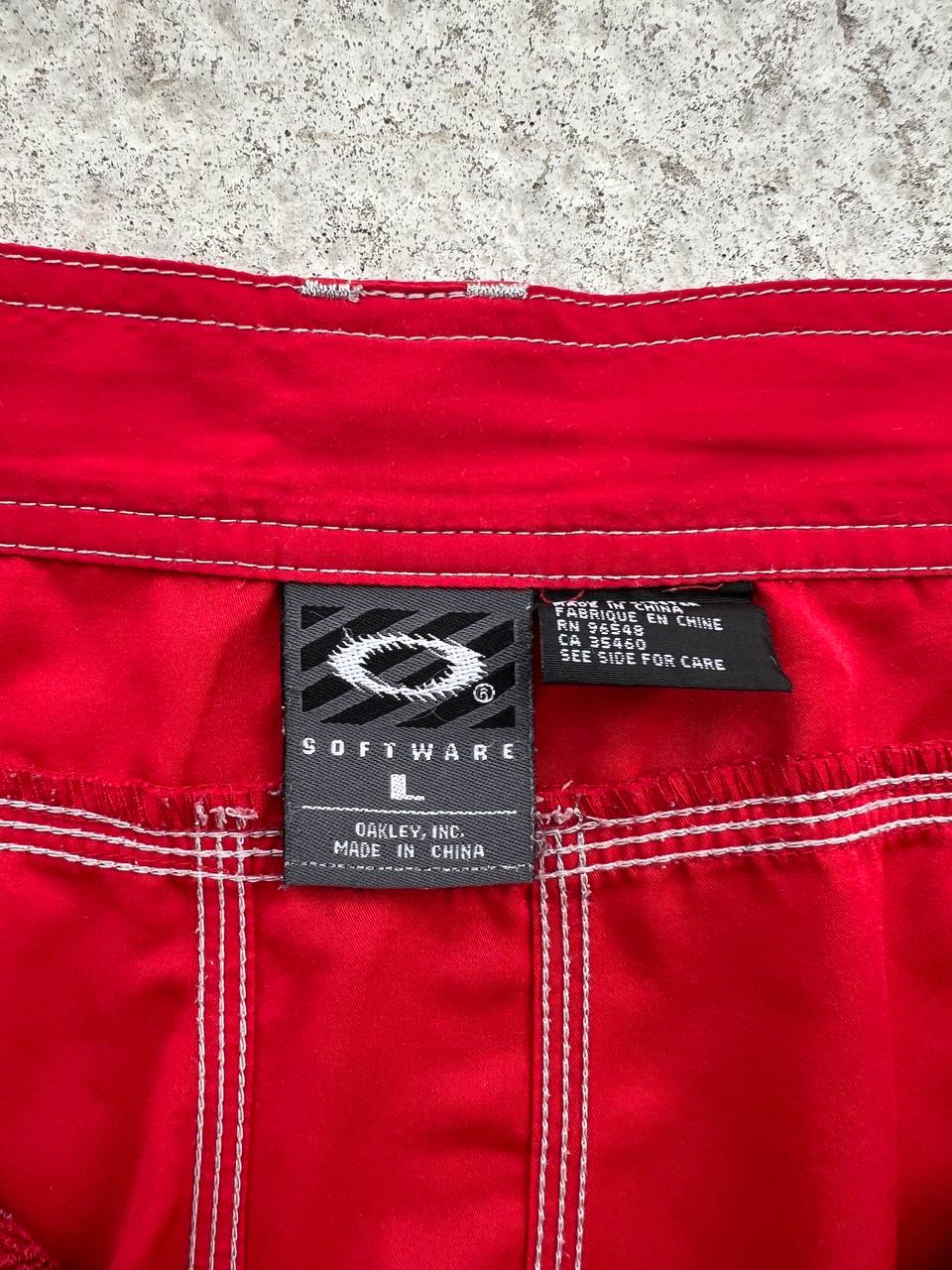 90s Vintage Oakely Software Ventilated Shorts