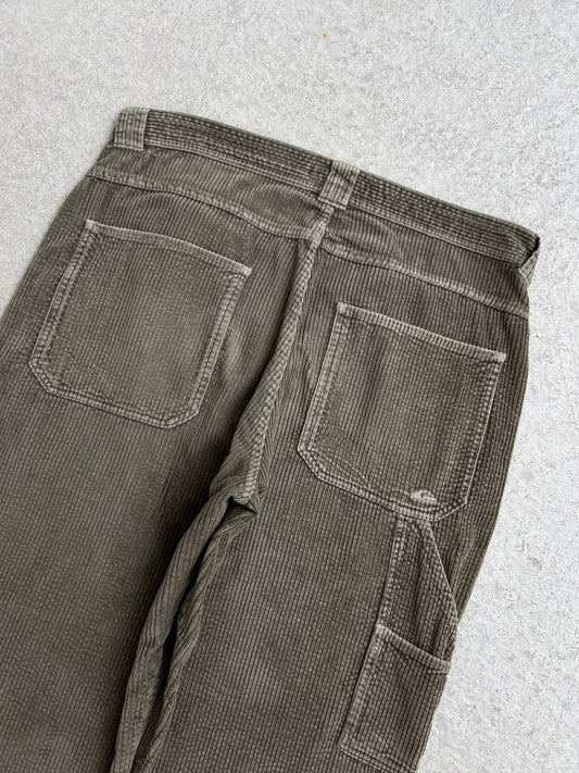 90s Vintage Quiksilver Corduroy Carpenter Pants