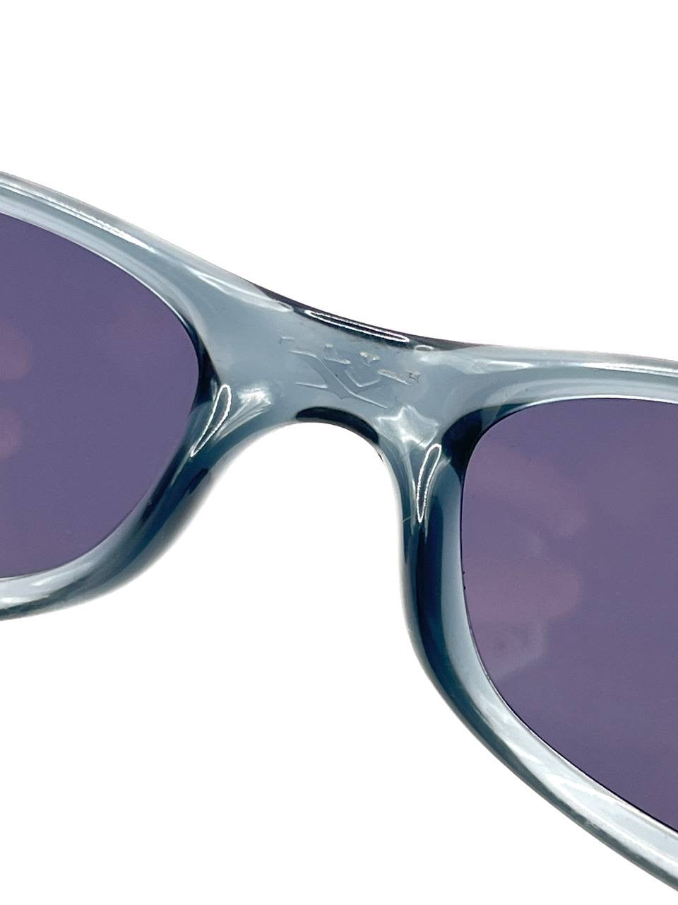 2001 Vintage Oakley Fives 2.0 Crystal Black / Black Iridium Sunglasses