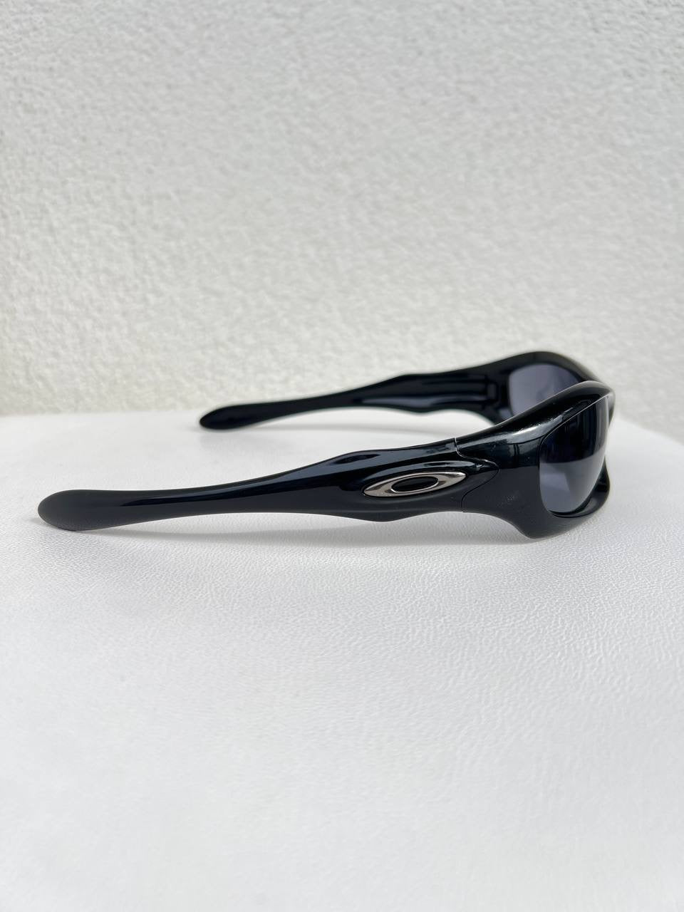 2003 Vintage Oakley Monster Dog 1st Gen Black Polished Sunglasses