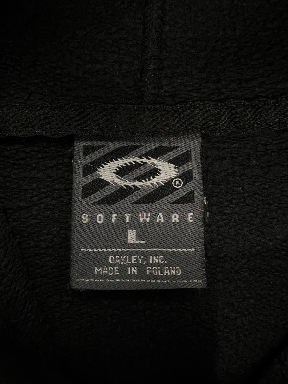 90s Vintage Oakley Software High Voltage Hoodie