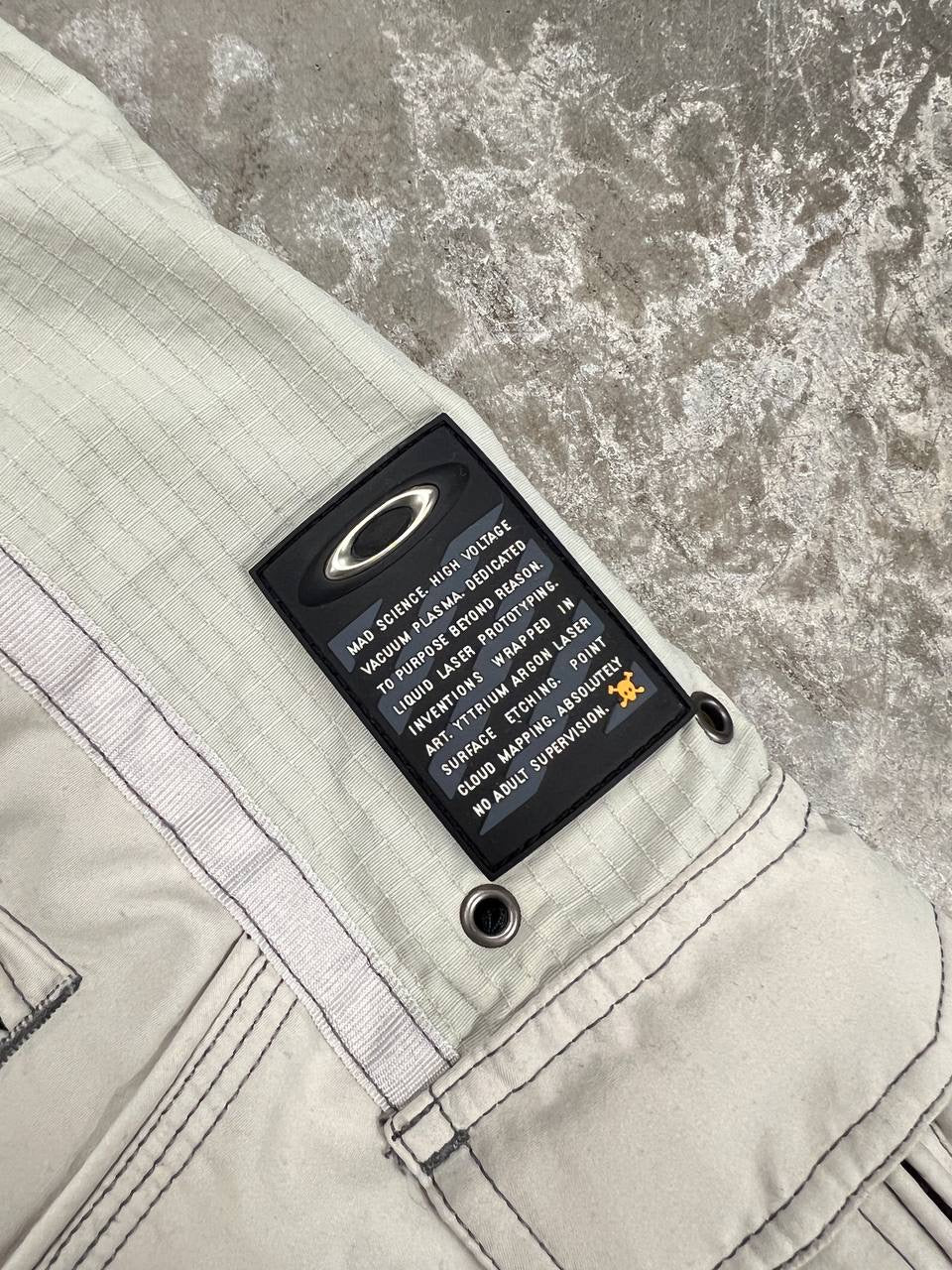 90s Vintage Oakley Software Mad Science Cargo Shorts