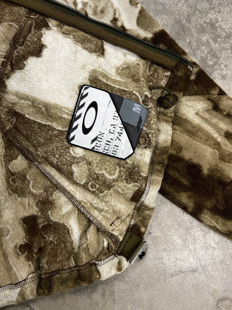 2008 Oakley Camo Fleece Jacket