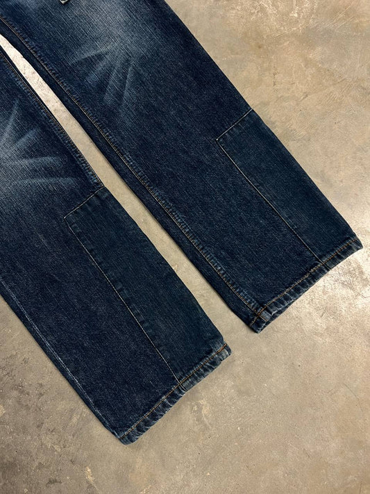 00s Vintage Dolce & Gabbana Patchwork Jeans