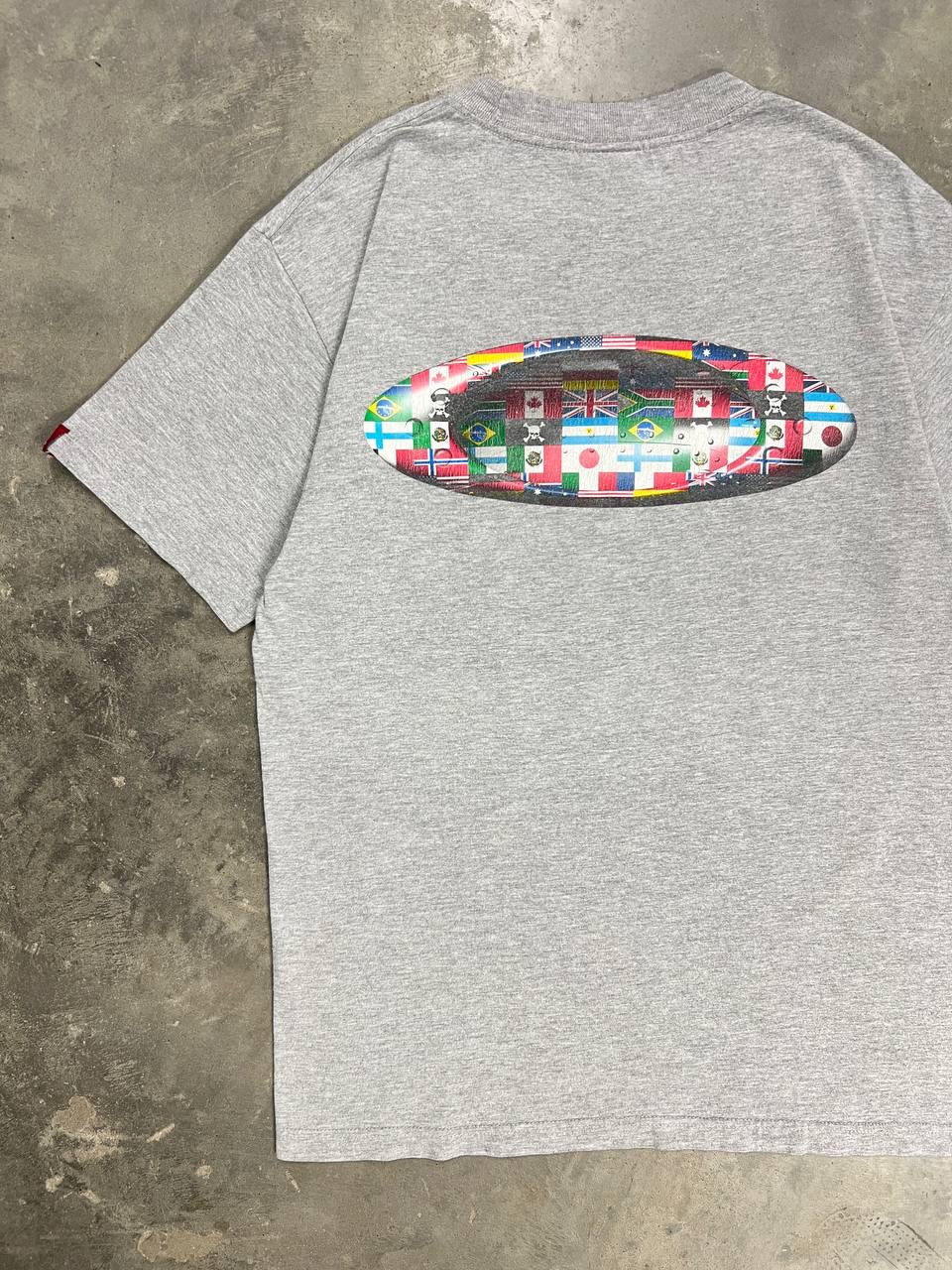 00s Vintage Oakley Flags T-Shirt