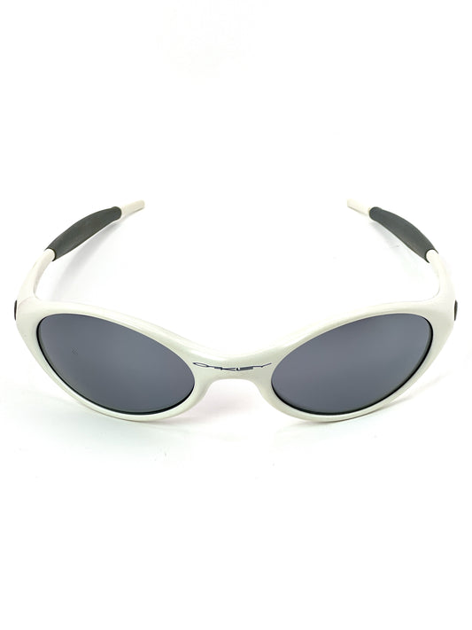 1999 Vintage Oakley Eye Jacket Pearl White / Black Iridium