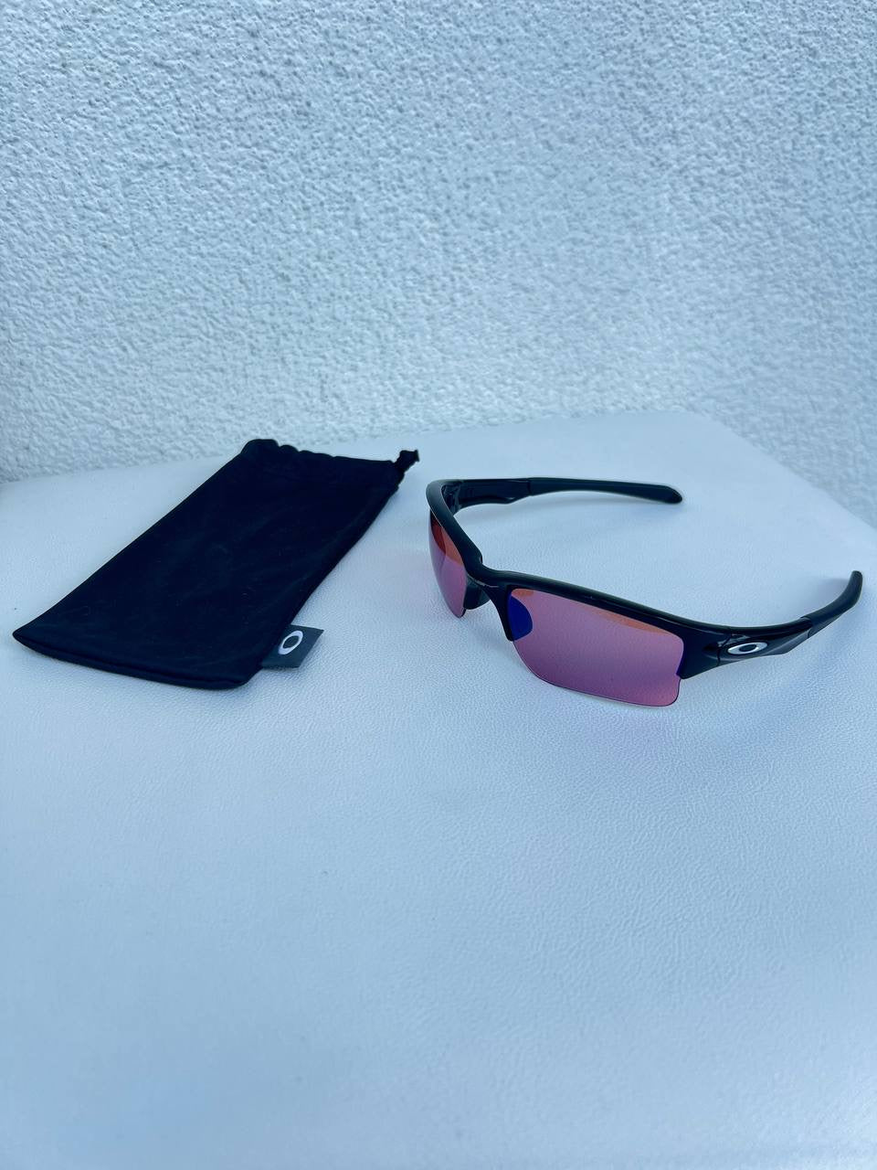 Oakley Quarter Jacket Polished Black / G30 Iridium Sunglasses