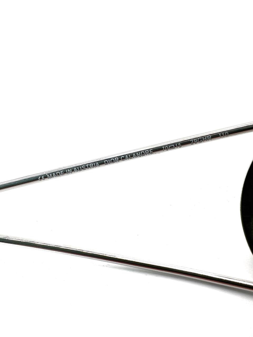 00s Vintage Dior Calandre Sunglasses
