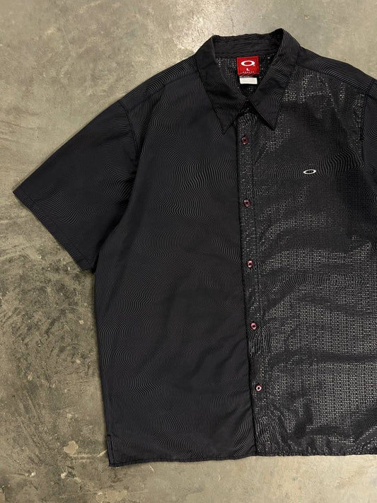 00s Vintage Oakley Optical Illusion Shirt