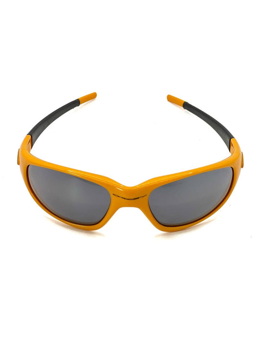 1996 Vintage Oakley Straight Jacket Yellow / Black Iridium Sunglasses
