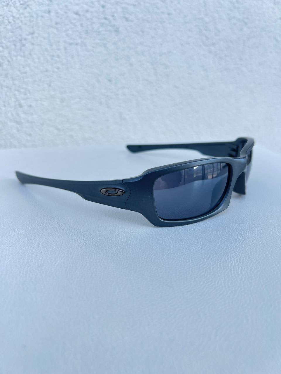2006 Vintage Oakley Fives 3.0 Dark Grey / Black Iridium Sunglasses