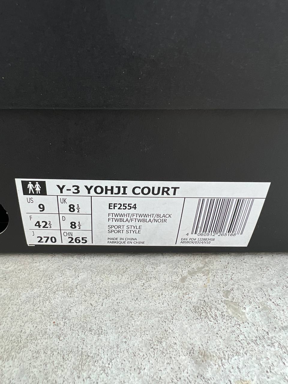 Adidas Y-3 Yohji Yamamoto Shoes Yohji Court