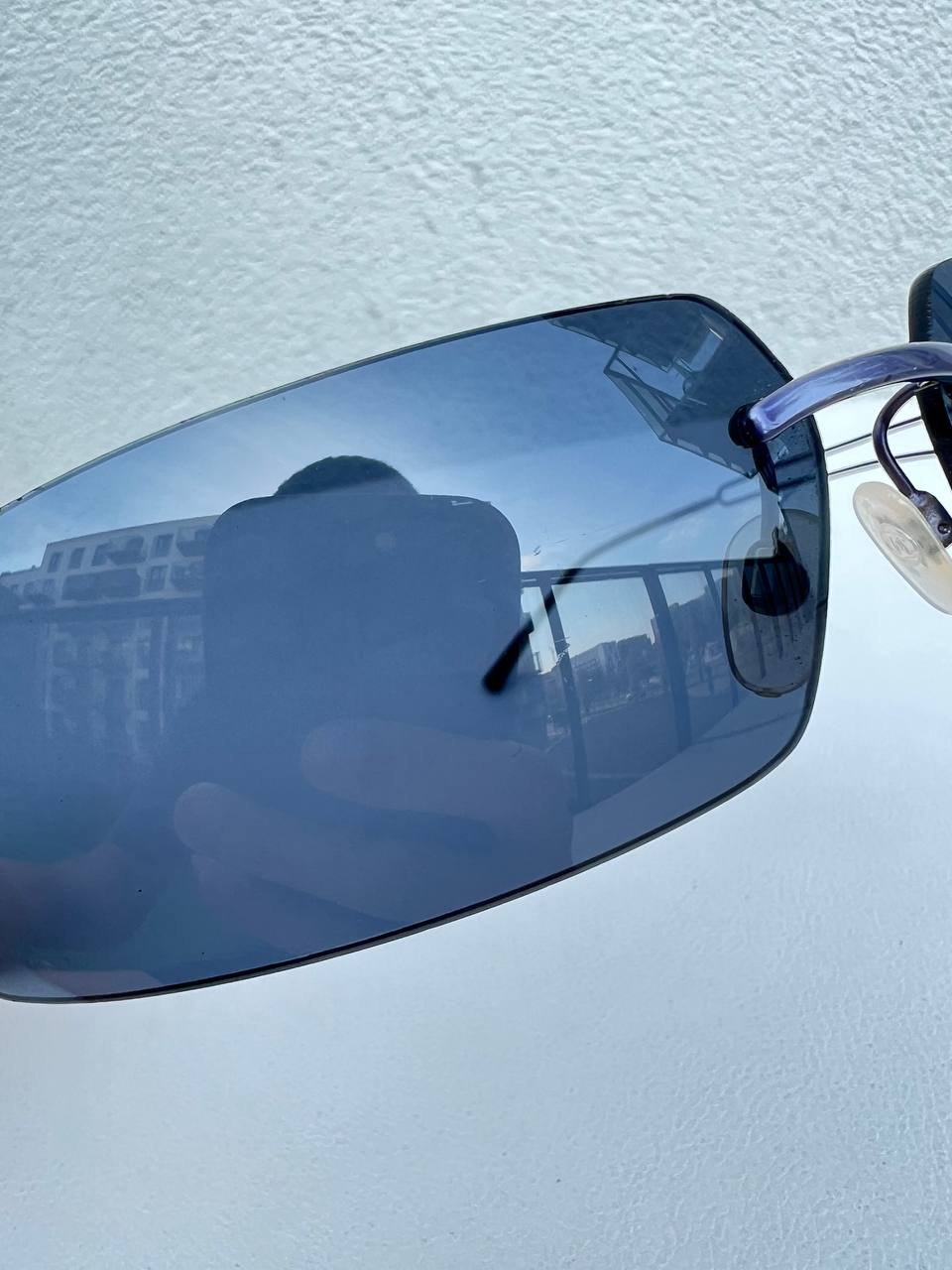 Iconic Vintage Chanel Rimless Sunglasses CC 4051