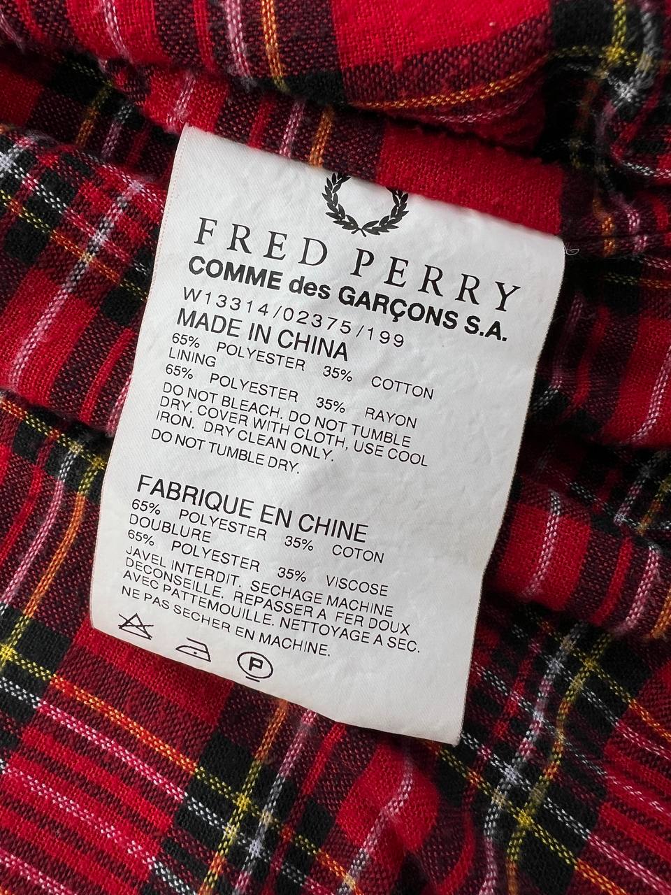 Comme Des Garcons x Fred Perry Jacket
