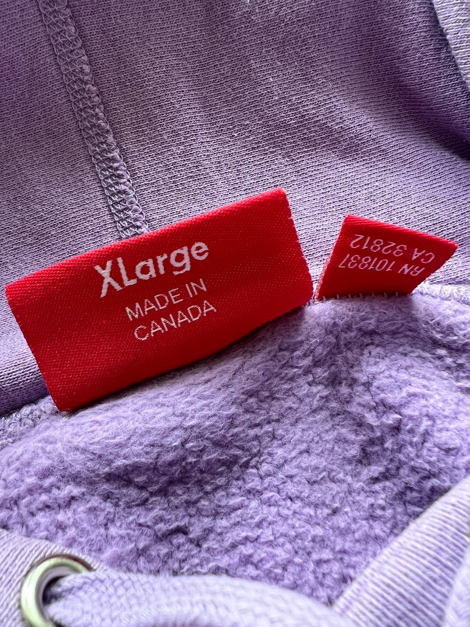 SS17 Supreme Dusty Lavender Multicolor Classic Logo Hoodie