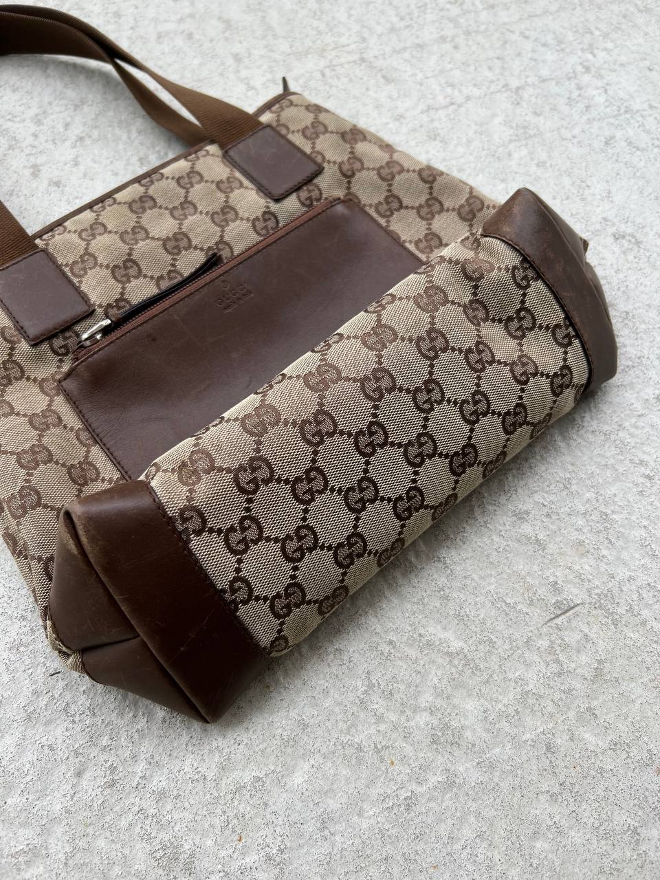 Gucci Pattern Canvas Shoulder Hand Bag