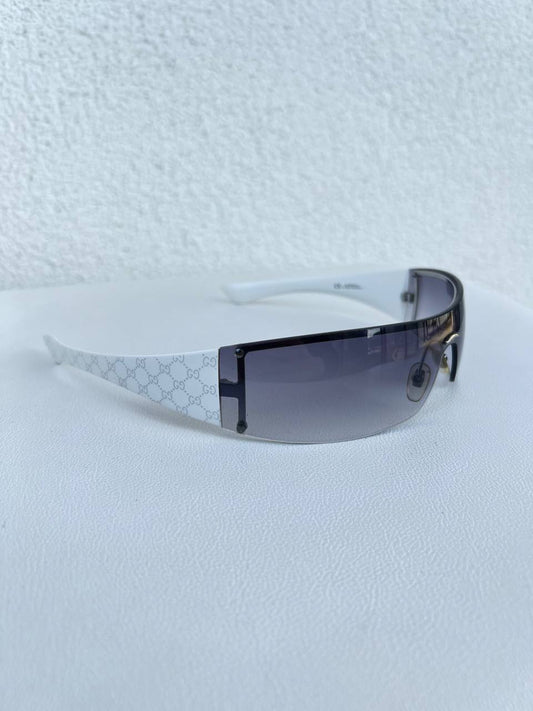 Gucci Sunglasses GG1824 White Monogram Mask