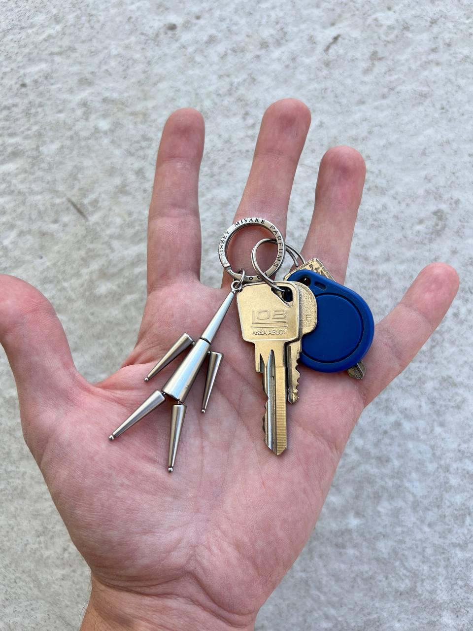 Issey Miyake Keyring