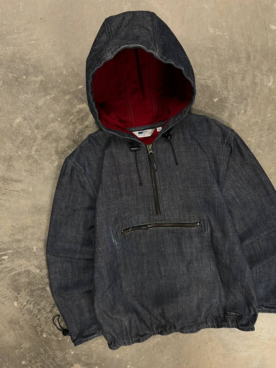 00s Vintage Levis All Duty Denim Pullover Jacket