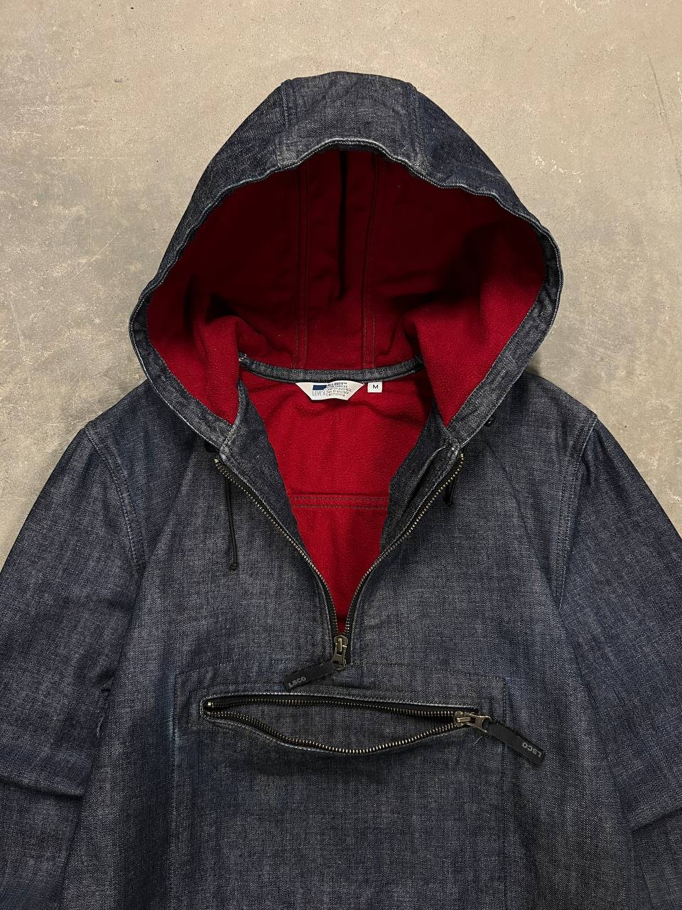 00s Vintage Levis All Duty Denim Pullover Jacket