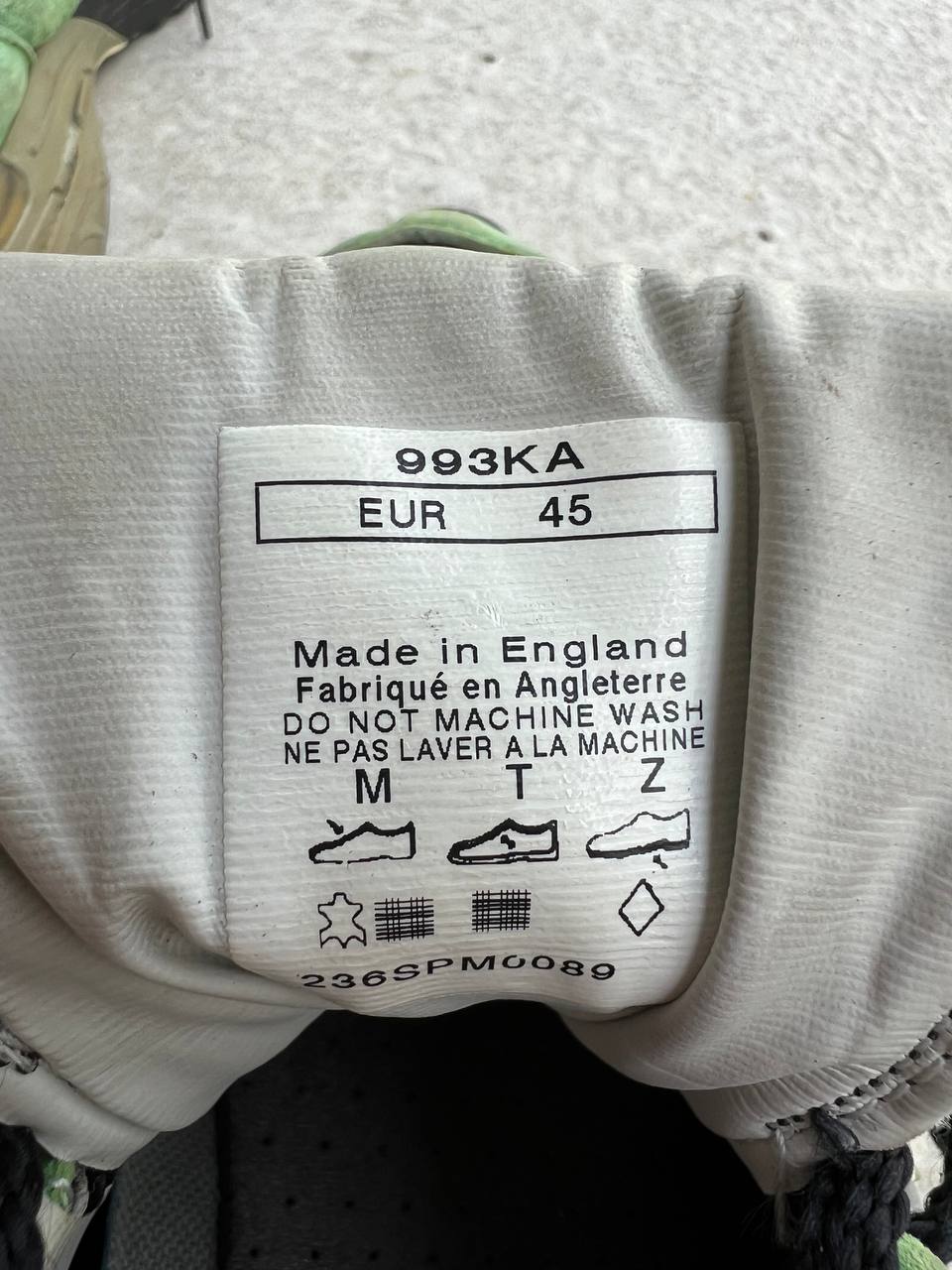 Vintage New Balance 993 Kawasaki Ninja