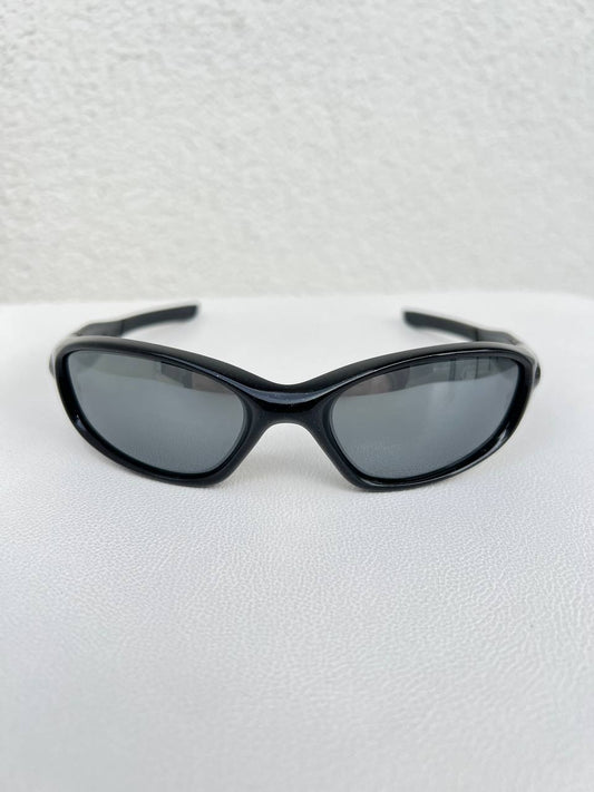 2007 Oakley Minute 2.0 Metallic Black / Black Iridium Polarized Sunglasses