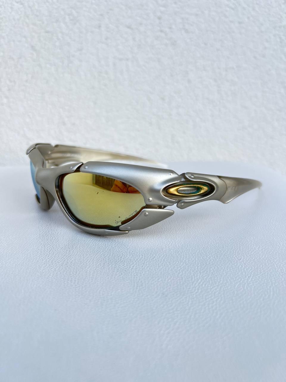 2003 Vintage Oakley Plate Platinum / 24K Gold Iridium Sunglasses