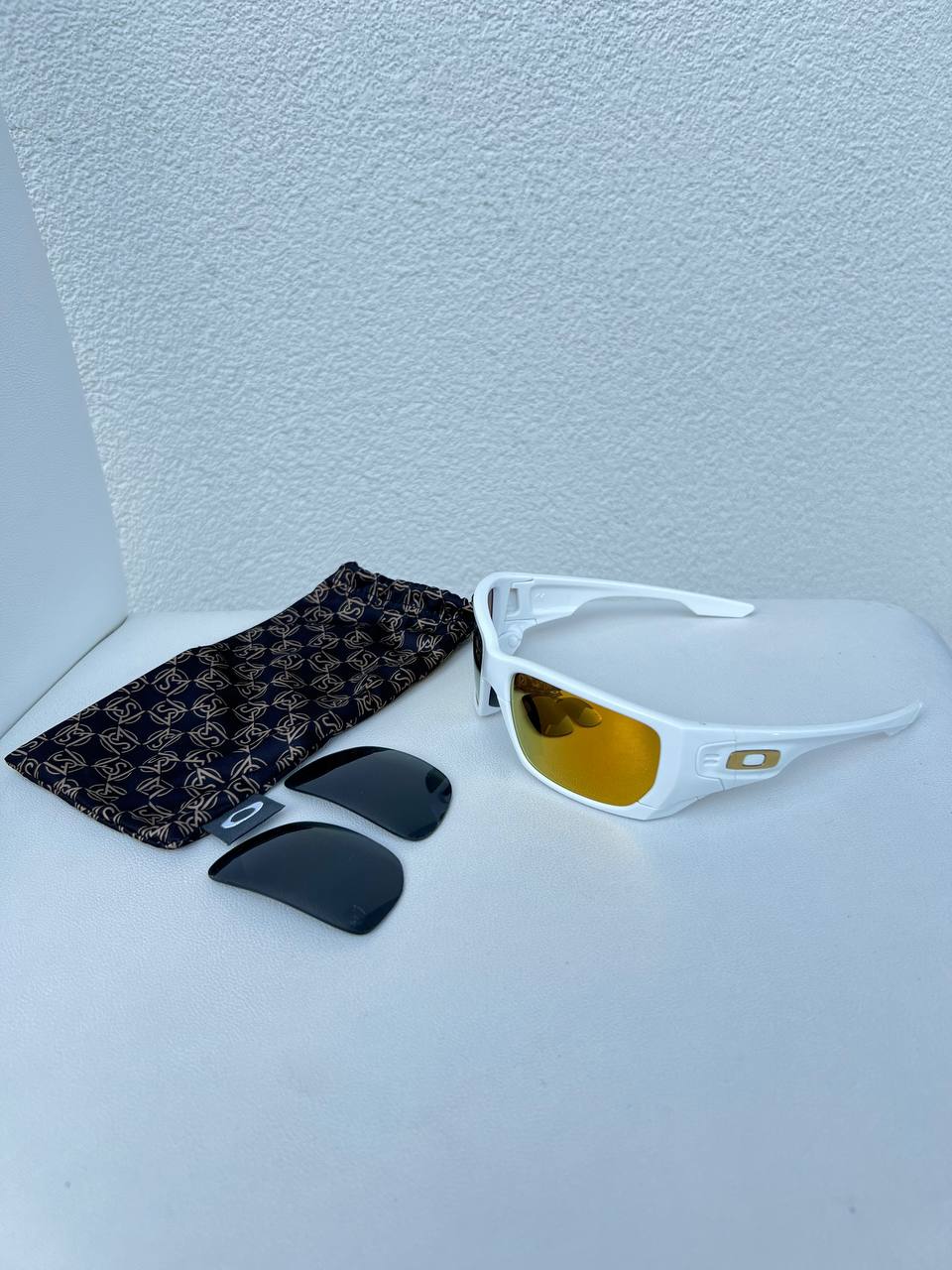 2010 Oakley x Shaun White Style Swith 24K Gold Iridium / Grey Polarised Sunglasses