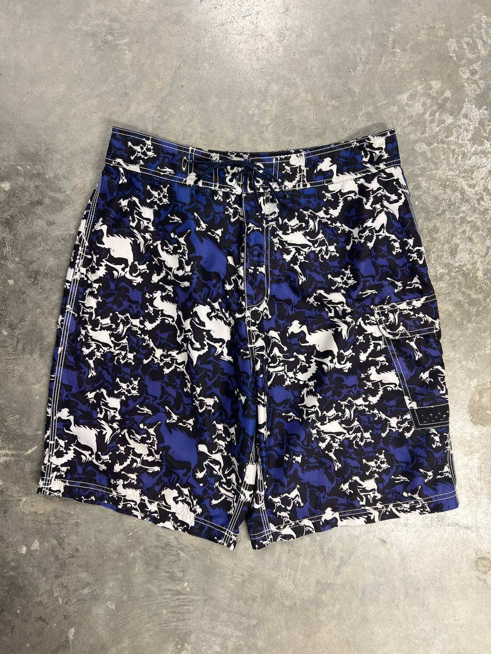 00s Vintage Oakley Skull Shorts