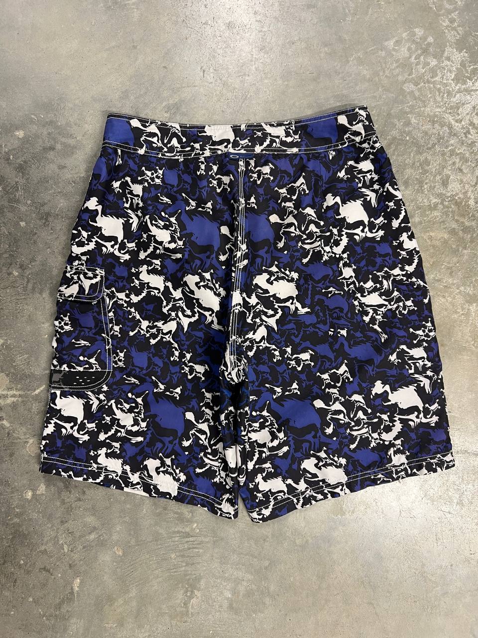 00s Vintage Oakley Skull Shorts