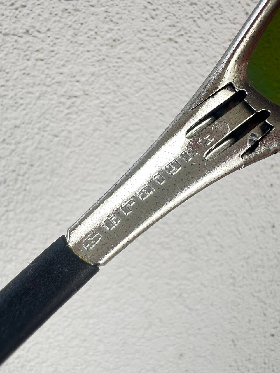 1999 Vintage Oakley Straight Jacket Polished Aluminium / Fire Iridium Sunglasses