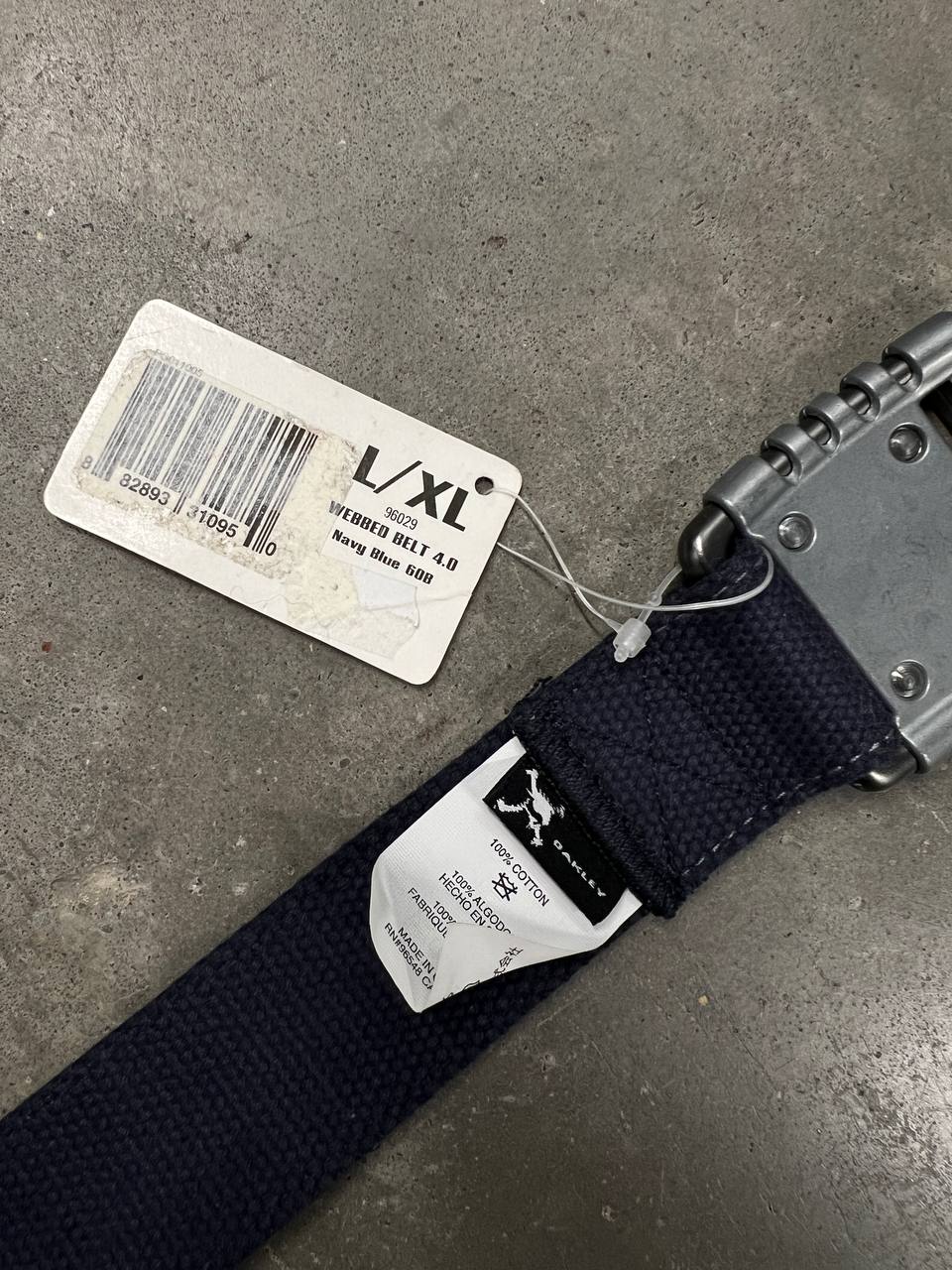 00s Vintage Oakley Webbed Belt