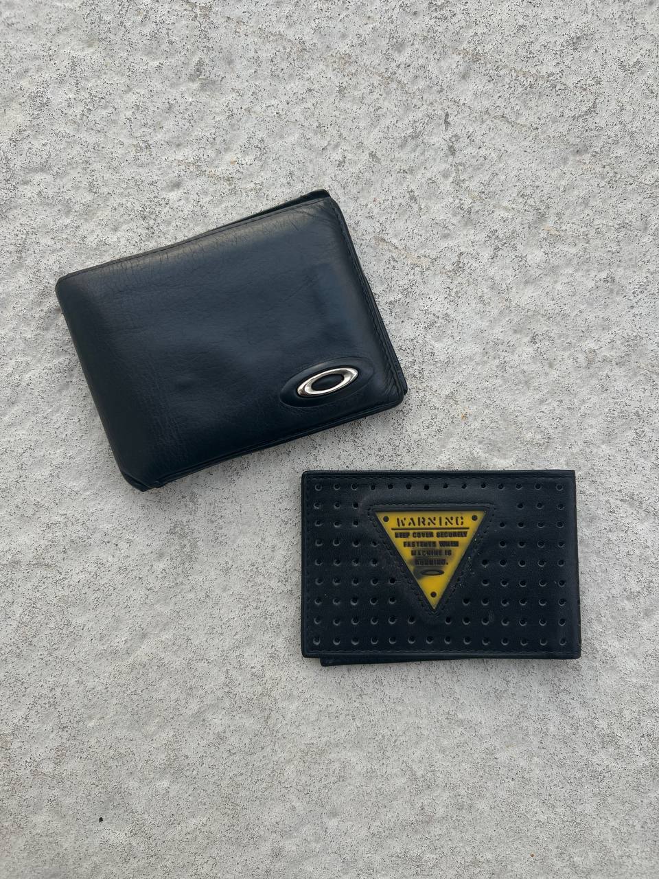 00s Vintage Oakley Leather Wallet
