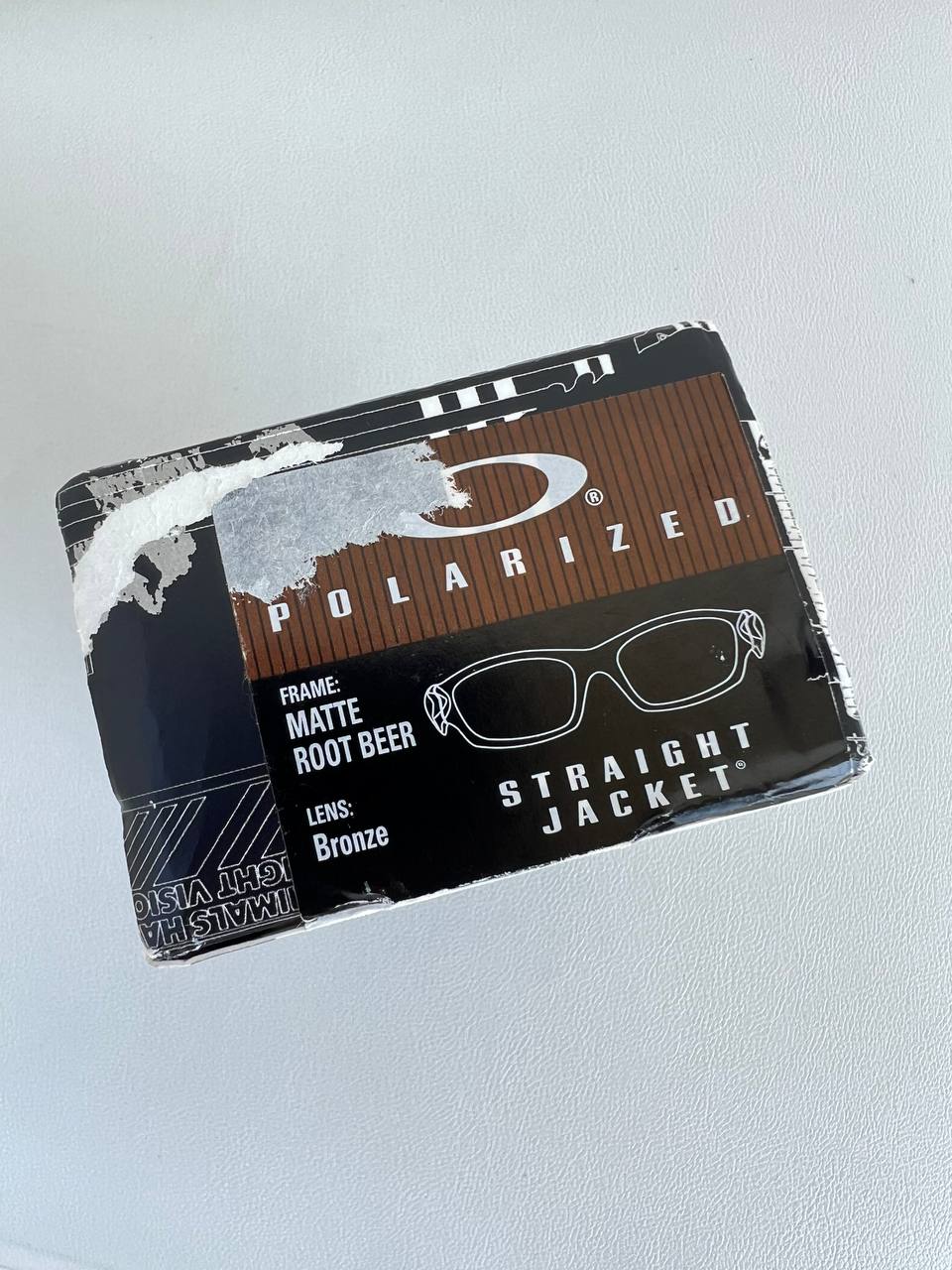 2011 Oakley Straight Jacket 2.0 Matte Rootbeer / Bronze Polarized Sunglasses