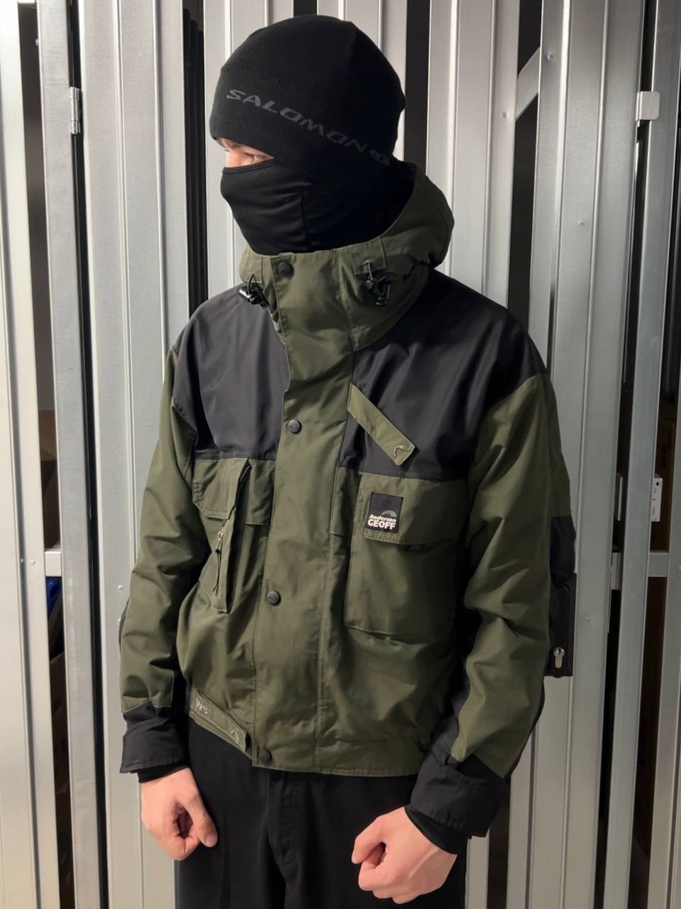 00s Vintage Black Eagle Wading Jacket
