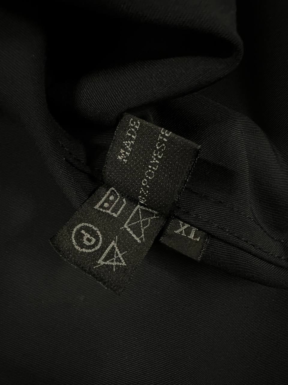 Prada Milano Trench Coat Jacket Double Collar Dark Navy