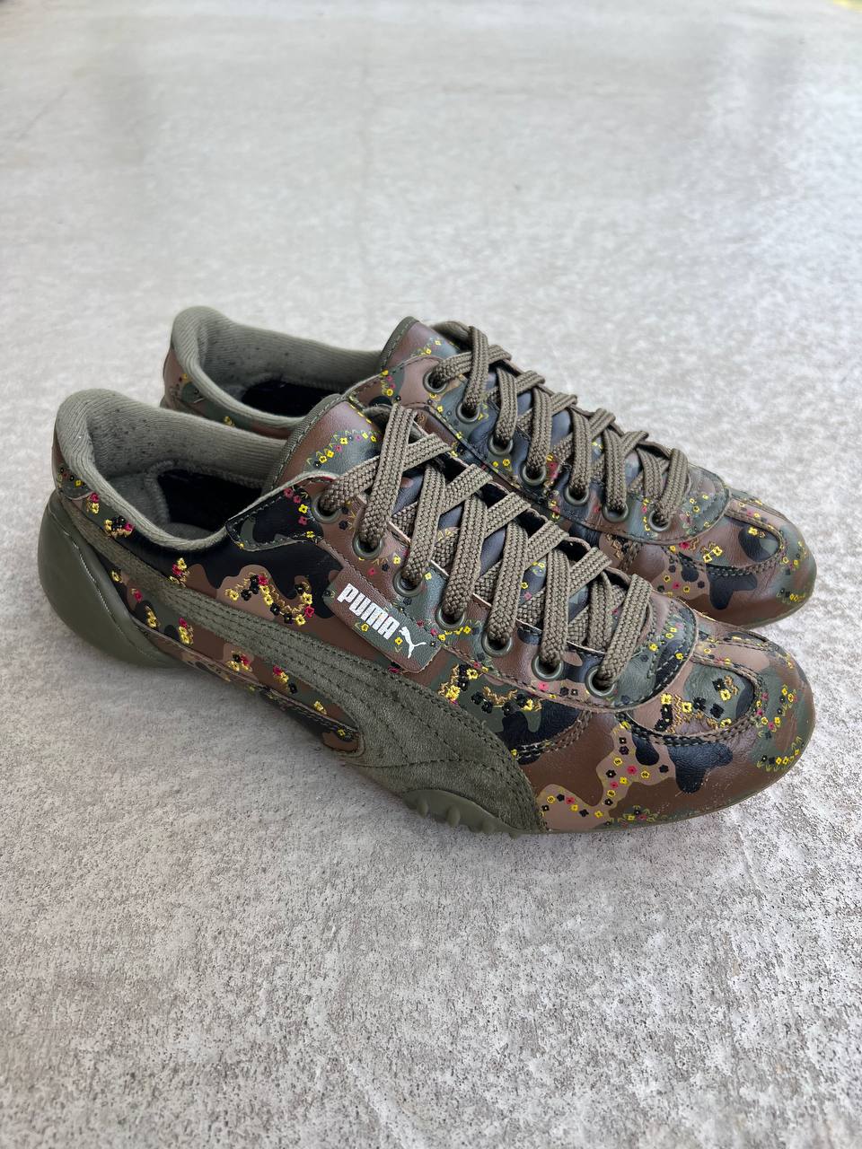 00s Vintage Puma Mihara Yasuhiro MY-9 Camo Shoes