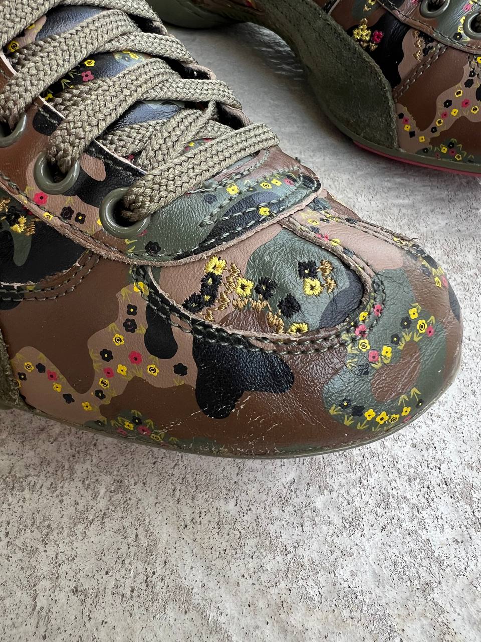 00s Vintage Puma Mihara Yasuhiro MY-9 Camo Shoes