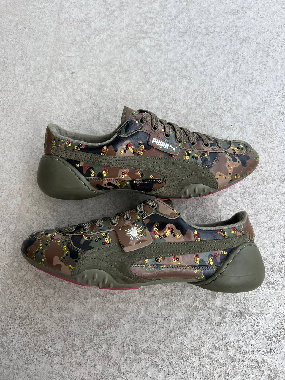 00s Vintage Puma Mihara Yasuhiro MY-9 Camo Shoes