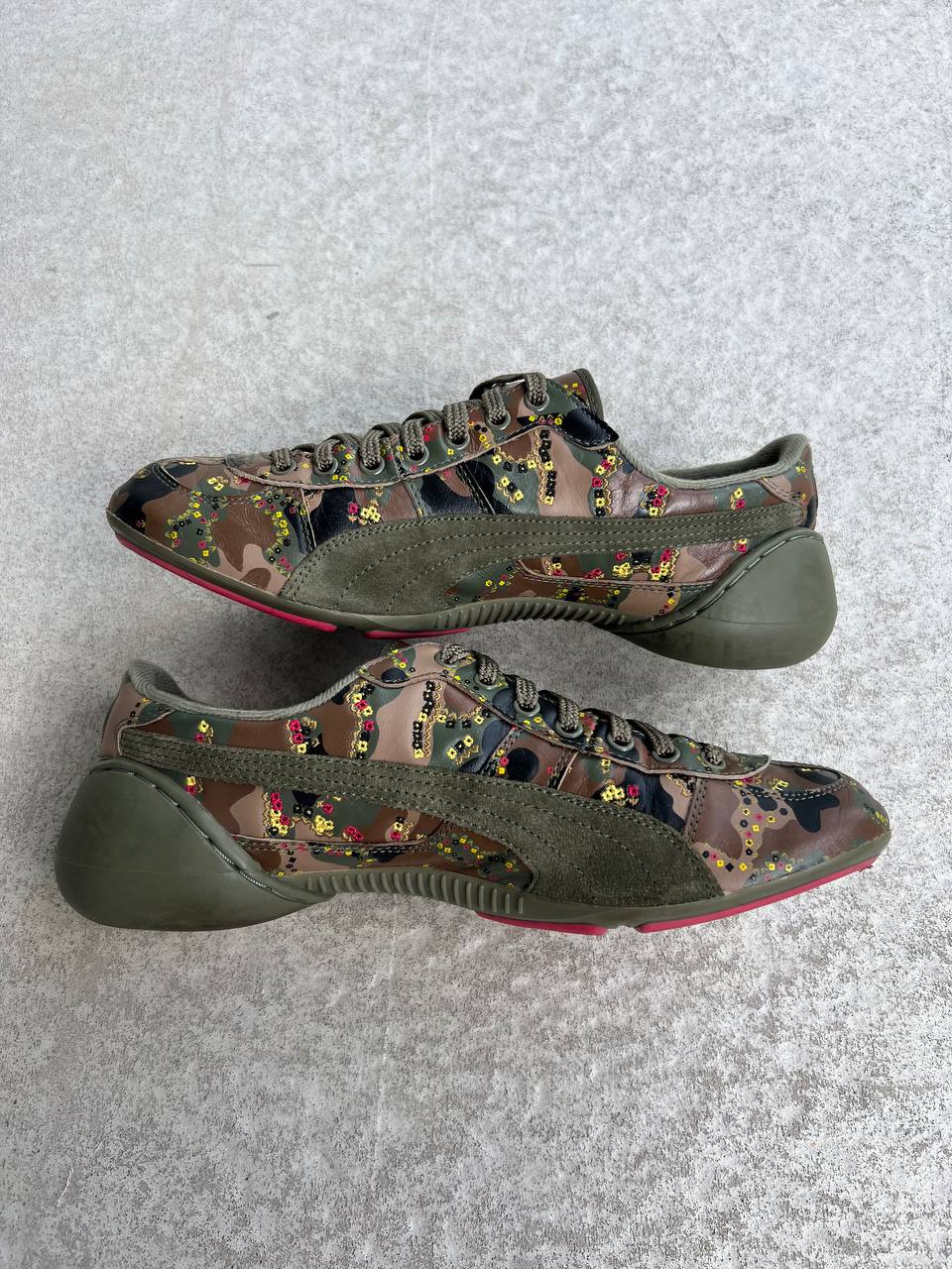 00s Vintage Puma Mihara Yasuhiro MY-9 Camo Shoes