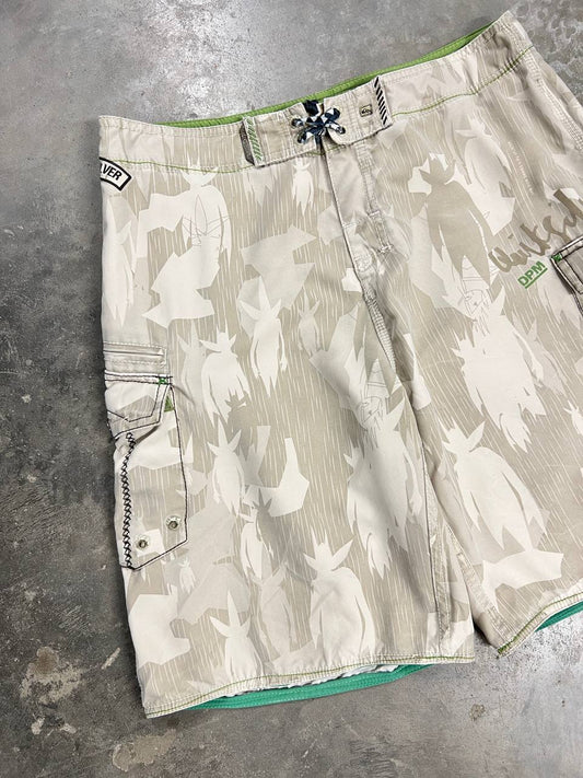 2007 Quiksilver x Futura x Maharishi DPM Shorts