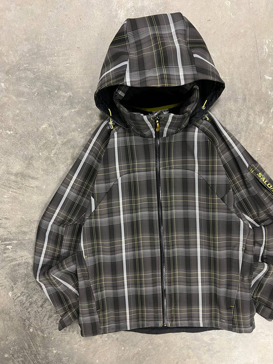 2011 Salomon Plaid Softshell Jacket