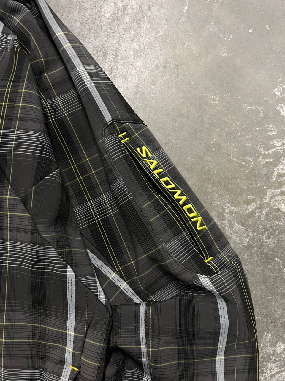 2011 Salomon Plaid Softshell Jacket