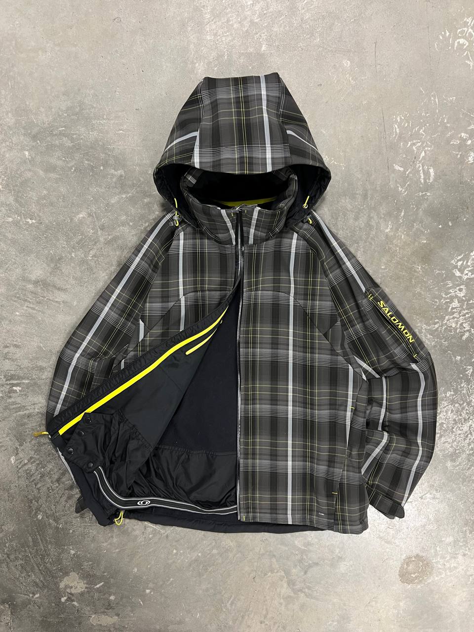 2011 Salomon Plaid Softshell Jacket