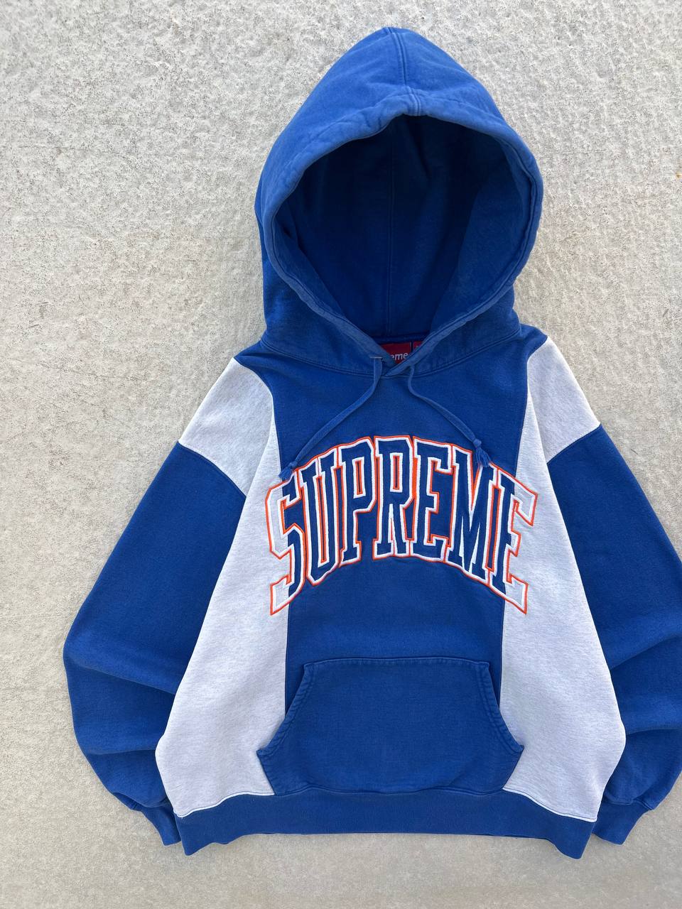 FW 19 Supreme Paneled Arc Hoodie